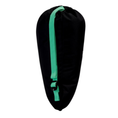 BOLSO MOCHILA NATACIÓN SPEEDO IMPERMEABLE 15 LITROS POOL BAG BLACK GREEN (027) - SOLO NATACIÓN