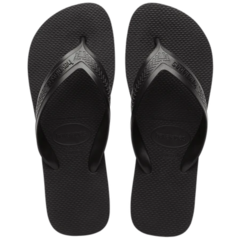 OJOTAS HAVAIANAS HOMBRE TOP MAX VARIAS ORIGINALES PRETO (0090)