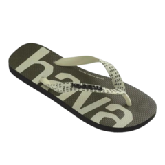 OJOTAS HAVAIANAS UNISEX TOP LOGOMANIA MIDTECH ORIGINALES PRETO (0090) - comprar online