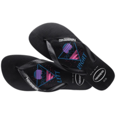 OJOTAS HAVAIANAS TOP TWIN FIN HOMBRE ORIGINALES PRETO PRETO (1069) - comprar online