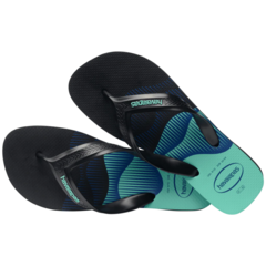 OJOTAS HAVAIANAS TOP MAX BASIC UNISEX ORIGINALES PRETO (0090) - SOLO NATACIÓN