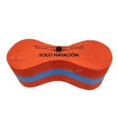 PULLBUOY FLOTADOR SOLO NATACIÓN 23 CM X 9 CM AZUL ROJO - comprar online