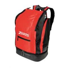 MOCHILA DEPORTIVA NATACIÓN ZOGGS TOUR BACKPACK 40 LITROS RED BLACK