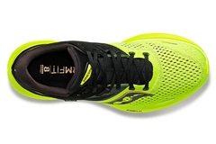 ZAPATILLAS SAUCONY RUNNING RIDE 16 HOMBRE PISADA NEUTRAL CITRON BLACK - comprar online