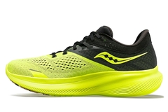 ZAPATILLAS SAUCONY RUNNING RIDE 16 HOMBRE PISADA NEUTRAL CITRON BLACK en internet