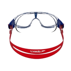 ANTIPARRAS SPEEDO RIFT JUNIOR MASK 6-14 AÑOS ROJO AZUL (055) en internet