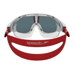 ANTIPARRA MASCARA NATACIÓN SPEEDO BIOFUSE RIFT MASK ADULTO ROJO GRIS (066) en internet