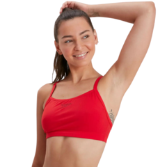 MALLA BIKINI NATACIÓN SPEEDO THINSTRAP MUJER ECO ENDURANCE + ROJO (430) - tienda online