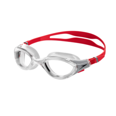 ANTIPARRAS DE NATACIÓN SPEEDO BIOFUSE 2.0 ADULTO ROJO PLATA TRANSPARENTE (638)