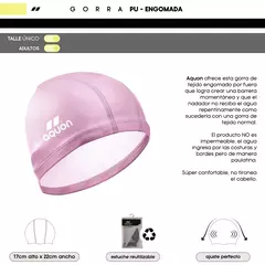 GORRA AQUON PU POLIURETANO ROSA - comprar online