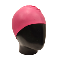 GORRA SOLO NATACIÓN SOFT CAP SILICONA LISA ADULTO ROSA - SOLO NATACIÓN