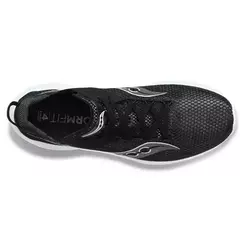 ZAPATILLAS SAUCONY RUNNING KINVARA 14 MUJER PISADA NEUTRA BLACK WHITE - SOLO NATACIÓN