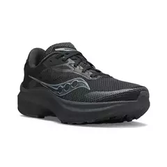 ZAPATILLAS SAUCONY AXON 3 MUJER RUNNING PISADA NEUTRAL TRIPLE BLACK - SOLO NATACIÓN