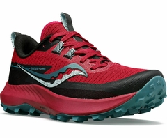 ZAPATILLAS SAUCONY PEREGRINE 13 MUJER TRAIL RUNNING (BERRY MINERAL) - tienda online