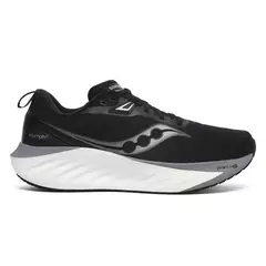 ZAPATILLAS SAUCONY TRIUMPH 22 MUJER RUNNING BLACK WHITE - comprar online