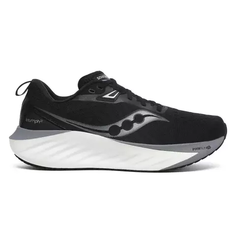 ZAPATILLAS SAUCONY TRIUMPH 22 MUJER RUNNING BLACK WHITE - comprar online