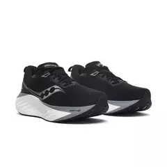 ZAPATILLAS SAUCONY TRIUMPH 22 MUJER RUNNING BLACK WHITE