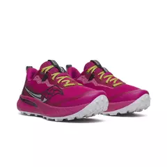 ZAPATILLAS SAUCONY PEREGRINE 15 TRAIL RUNNING MUJER MAGENTA BLACK