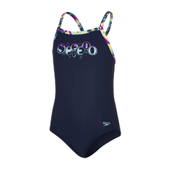 ENTERIZA SPEEDO PLA THINSTRAP POWDERPUFF END10 JR MARINO VIOLETA (608) - comprar online