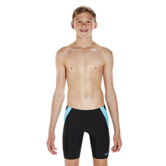 CALZA SPEEDO JUNIOR COLOUR BLOCK JAMMER JM NEGRO AZUL (558) en internet