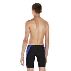 CALZA SPEEDO JUNIOR COLOUR BLOCK JAMMER JM NEGRO AZUL (558) - SOLO NATACIÓN