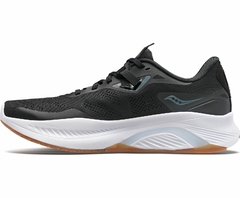 ZAPATILLA SAUCONY RUNNING GUIDE 15 MUJER BLACK GUM PISADA PRONADORA - comprar online