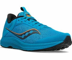 ZAPATILLA SAUCONY RUNNING HOMBRE FREEDOM 5 PISADA NEUTRAL OCEAN/BLACK - comprar online