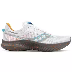 ZAPATILLAS SAUCONY RUNNING KINVARA 14 HOMBRE PISADA NEUTRA WHITE GRAVEL