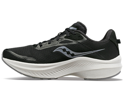 ZAPATILLAS SAUCONY RUNNING AXON 3 HOMBRE PISADA NEUTRAL BLACK WHITE - comprar online