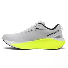 ZAPATILLAS SAUCONY TRIUMPH 22 RUNNING HOMBRE WHITE CITRON - SOLO NATACIÓN