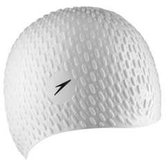 SPEEDO BUBBLE CAP BLANCO (100)