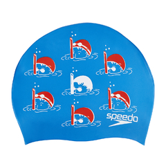 GORRA SPEEDO SLOGAN PRINT JUNIOR SNORKEL (049)