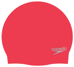 SPEEDO PLAIN MOULDED SILICONE JUNIOR ROJO (430)