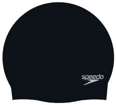 SPEEDO PLAIN MOULDED SILICONE JUNIOR NEGRO (550)