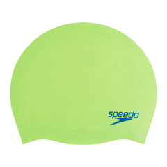 SPEEDO PLAIN MOULDED SILICONE JUNIOR LIMA AZUL (656)