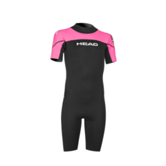 TRAJE DE NEOPRENE NATACIÓN HEAD SEA RANGER SHORTY JUNIOR PINK