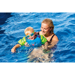 CHALECO SALVAVIDAS ZOGGS WATER WINGS VEST BLUE GREEN 4-5 AÑOS - 18-25 KG en internet