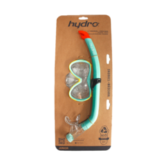 SET SNORKEL Y MÁSCARA NATACIÓN HYDRO 2.0 SNORKELING JUNIOR - comprar online