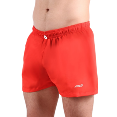 MALLA SHORT GUARDAVIDAS MICROFIBRA SPEED ANTICLORO ART 358 ROJO