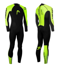 HEAD TRAJE NEOPRENE EXPLORER CON MANGAS HOMBRE OW 3.2.2 BLACK LIME