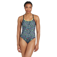 ENTERIZA DE NATACIÓN ZOGGS SPRINTBACK MUJER ECOLAST+ BRAVE HEART