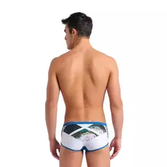 SUNGA ARENA PLANET LOW WAIST HOMBRE MAXLIFE ECO BLUE COSMO WHITE MULTI (610) - tienda online