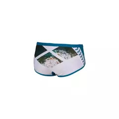 SUNGA ARENA PLANET LOW WAIST HOMBRE MAXLIFE ECO BLUE COSMO WHITE MULTI (610)