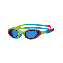 ANTIPARRAS NATACIÓN ZOGGS SUPER SEAL JUNIOR 6-14 AÑOS GREEN RED BLUE - comprar online