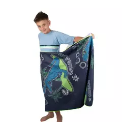 TOALLÓN MICROFIBRA ESTAMPADO ORIGAMI SECADO RÁPIDO 80 X 160 CM SURF DYNO - tienda online