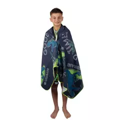 TOALLÓN MICROFIBRA ESTAMPADO ORIGAMI SECADO RÁPIDO 80 X 160 CM SURF DYNO - SOLO NATACIÓN
