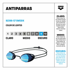 ARENA SWEDIX MIRROR AZUL NEGRO (57) - INDOORS - comprar online