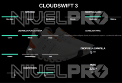 ZAPATILLAS ON CLOUDSWIFT 3 HOMBRE RUNNING CLOUDTEC SHARK HAY (196)