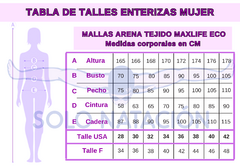 ARENA ENTERIZA FRAME V-BACK MAXLIFE ECO (590) - SOLO NATACIÓN