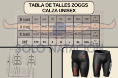 CALZA DE NEOPRENE ZOGGS BERMUDA 5.3 MM NATACIÓN UNISEX en internet